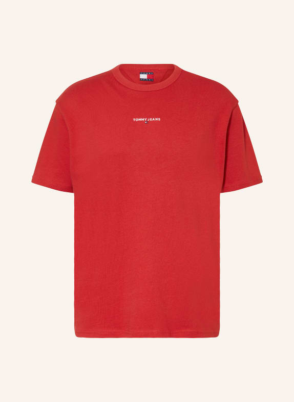 TOMMY JEANS T-Shirt ROT