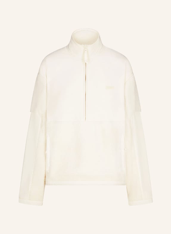 SKIMS Kurtka polarowa TEDDY ECRU