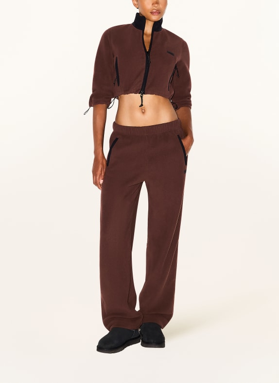 SKIMS Lounge fleecejas TEDDY COCOA