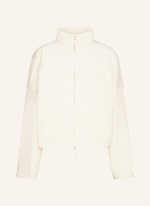 SKIMS Kurtka polarowa TEDDY ECRU