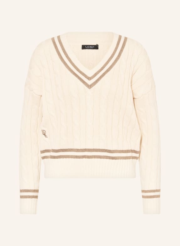 LAUREN RALPH LAUREN Svetr REŽNÁ / BÉŽOVÁ