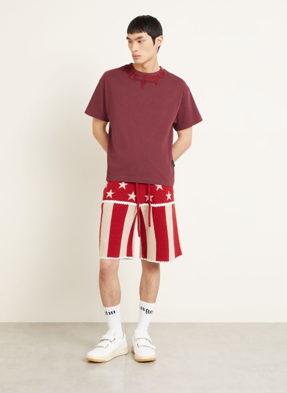 Palm Angels T-shirt DONKERROOD