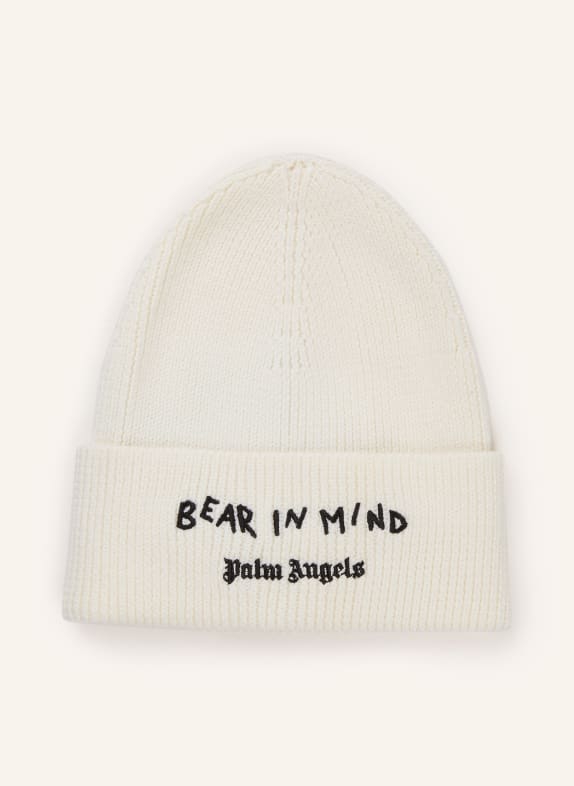 Palm Angels Mütze WEISS / SCHWARZ
