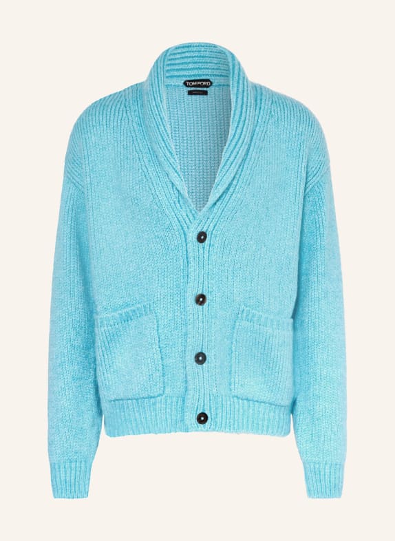 TOM FORD Strickjacke aus Cashmere TÜRKIS