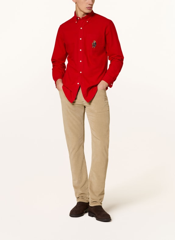 POLO RALPH LAUREN Oxfordhemd Custom Fit NEONROT