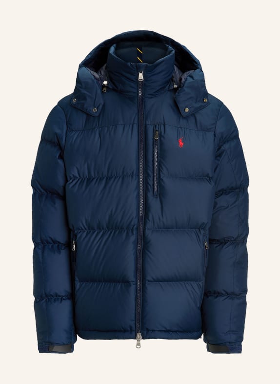 POLO RALPH LAUREN Daunenjacke GORHAM mit abnehmbarer Kapuze DUNKELBLAU