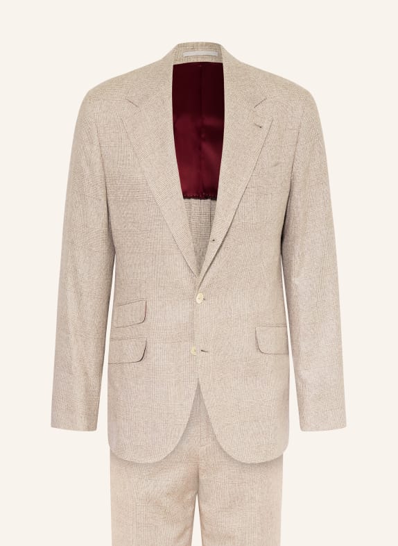 BRUNELLO CUCINELLI Slim fit suit BEIGE