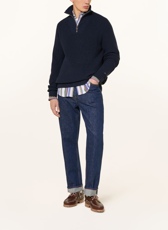 TOMMY HILFIGER Troyer MØRKEBLÅ