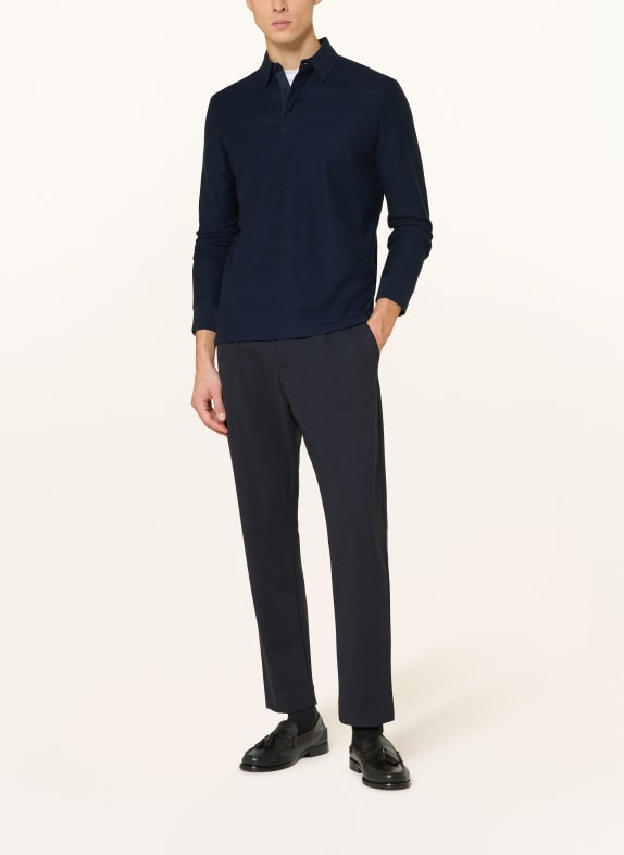TOMMY HILFIGER Jersey-polotröja Regular Fit MÖRKBLÅ