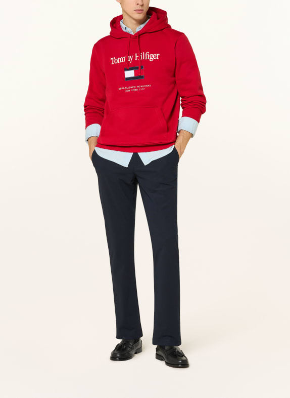 TOMMY HILFIGER Chino DENTON Straight Fit DONKERBLAUW