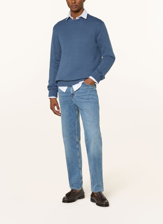 TOMMY HILFIGER Pullover BLAUGRAU