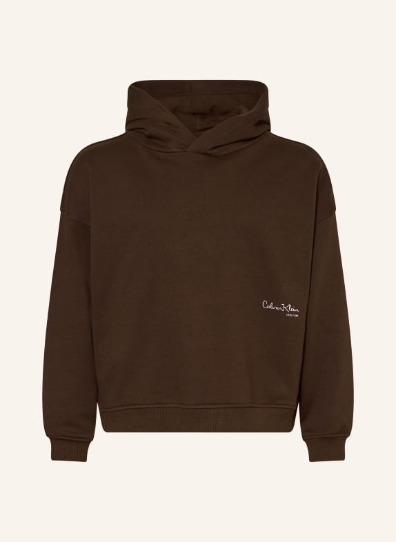 Calvin Klein Hoodie DUNKELBRAUN