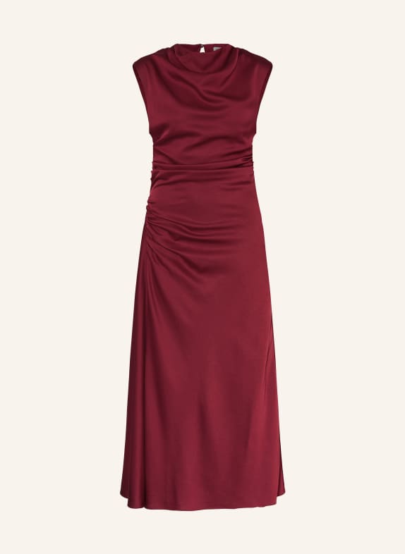 SIMKHAI Satinkleid BURKE DUNKELROT