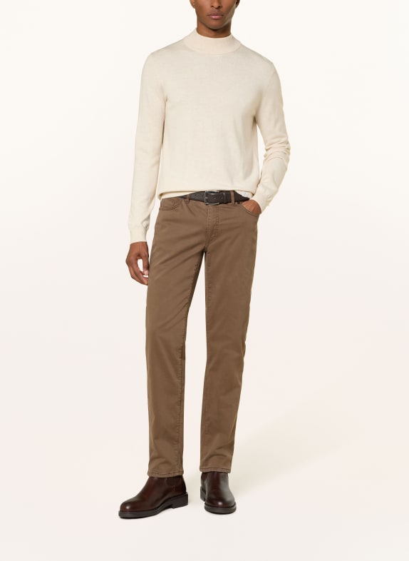 BRAX Byxor CADIZ Straight Fit 54 NOUGAT