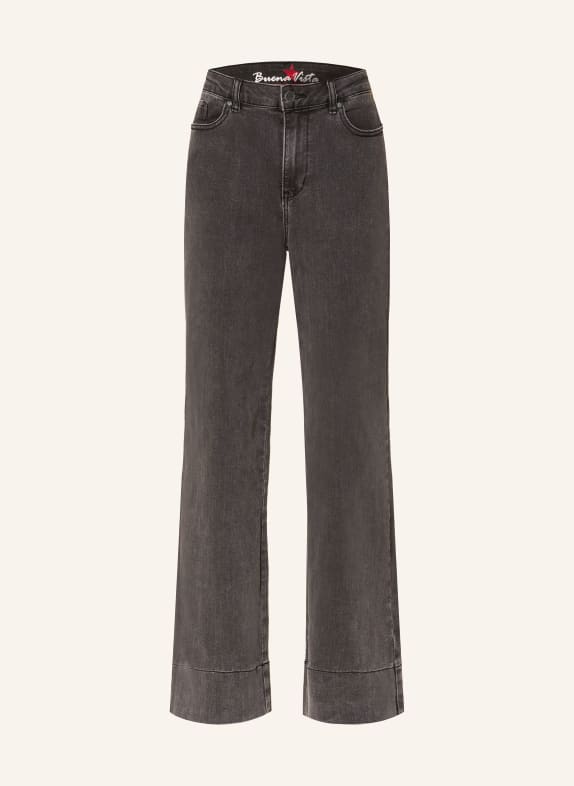 Buena Vista Wide-leg jeans 9509 black denim