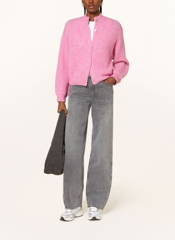 American Vintage Cardigan EAST with alpaca PINK