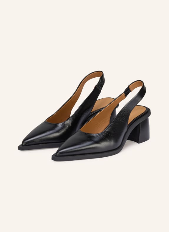 COPENHAGEN STUDIOS Slingpumps CPH431 SCHWARZ