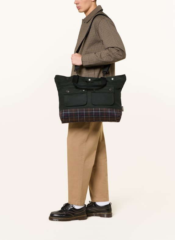 Barbour shopper DONKERGROEN / KAKI