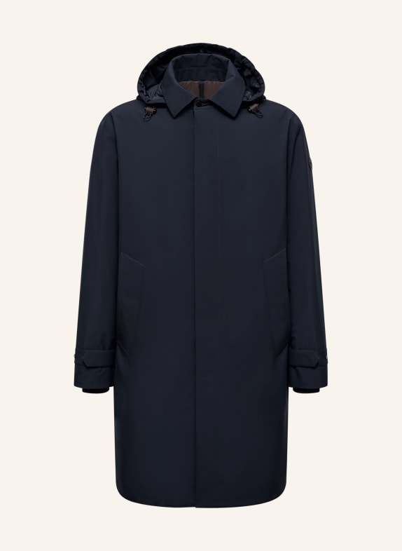 MONCLER Daunenparka LAREZILA mit abnehmbarer Kapuze DUNKELBLAU