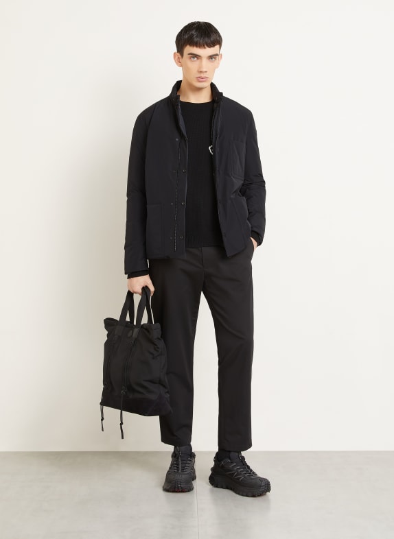 MONCLER Daunenjacke OUILLE zum Wenden SCHWARZ