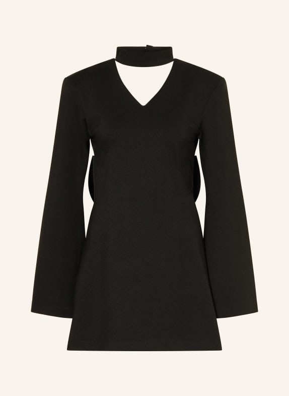 UNDRESS CODE Šaty NOEL s výřezem ČERNÁ