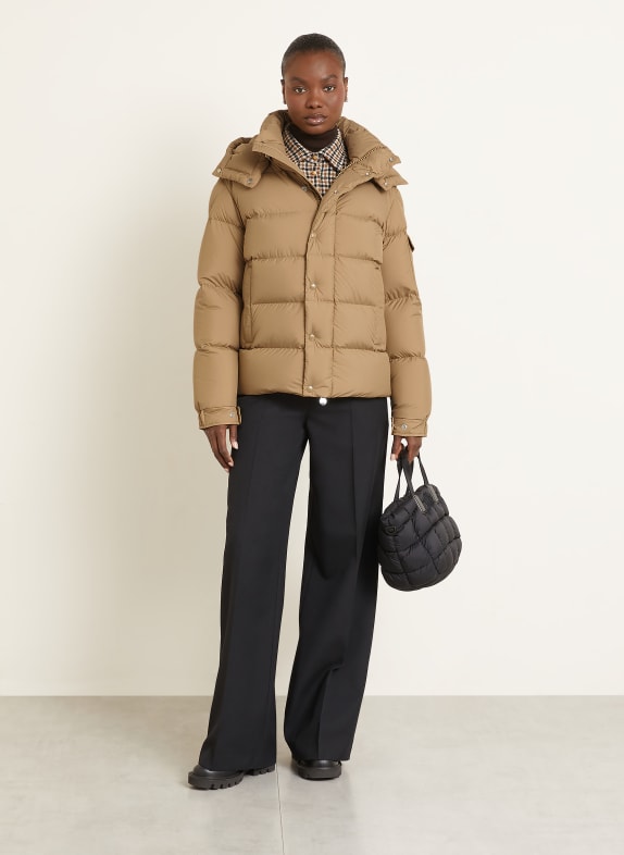 MONCLER Daunenjacke MAYA 70 mit abnehmbarer Kapuze BEIGE