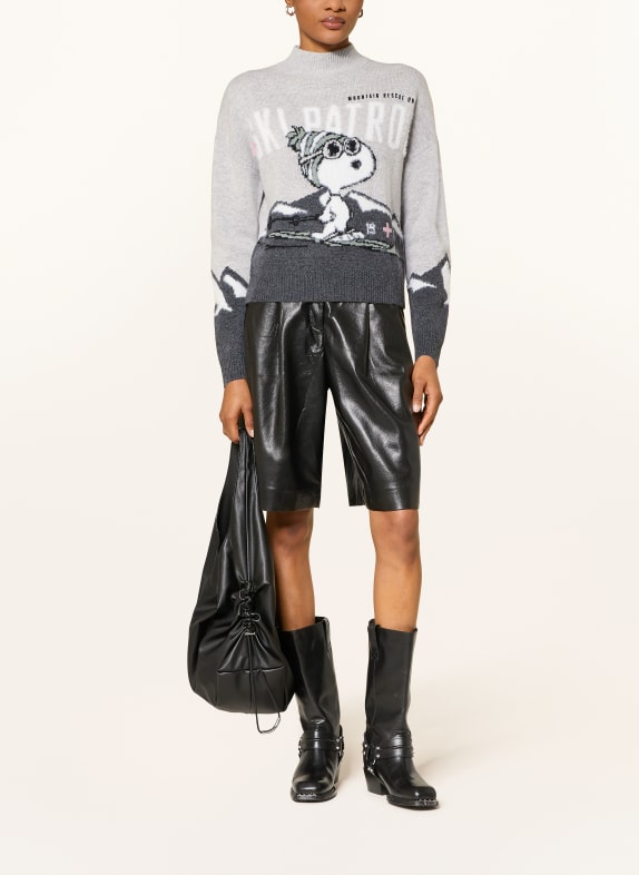 Princess GOES HOLLYWOOD sweater LIGHT GRAY / DARK GRAY / WHITE