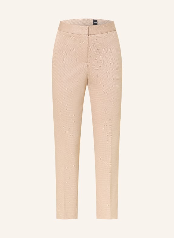 BOSS 7/8-broek TAPRIA LICHTBRUIN