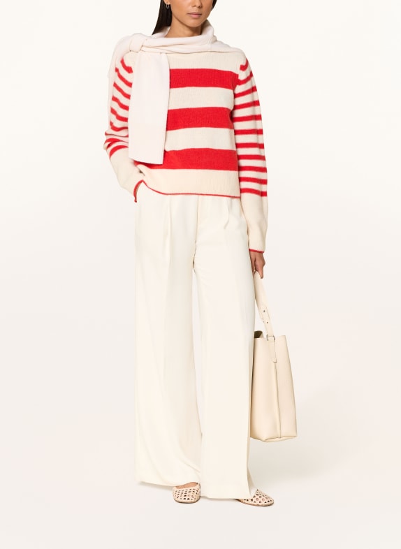 Marc O'Polo trui ECRU / ROOD