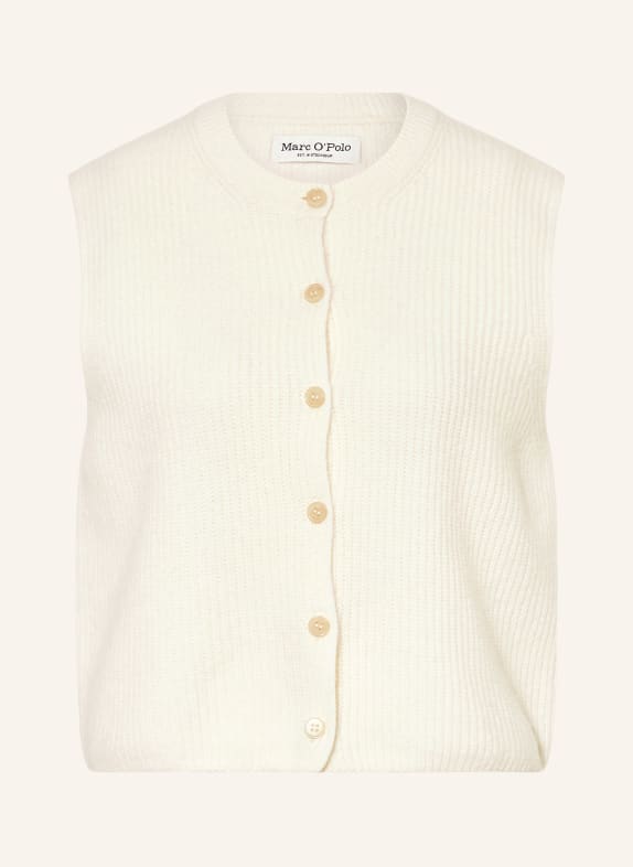 Marc O'Polo kamizelka z dzianiny KREMOWY
