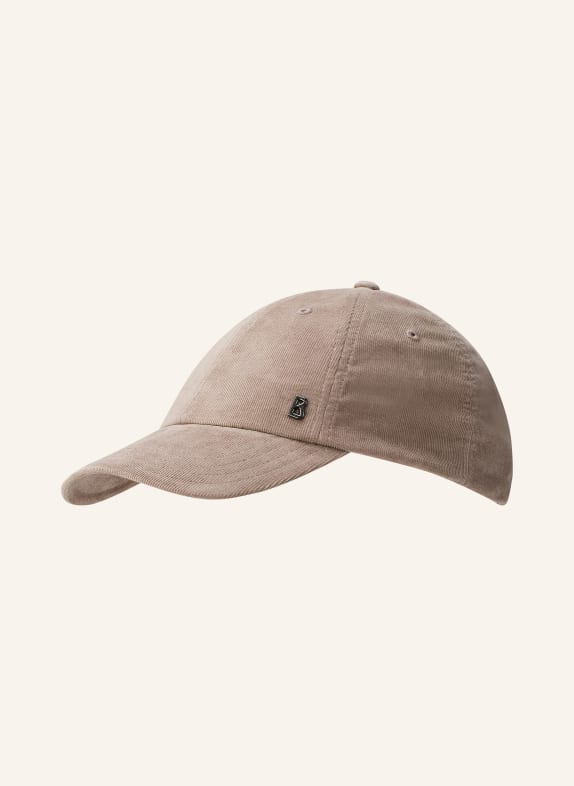 BOGNER Cord cap RALF LIGHT BROWN