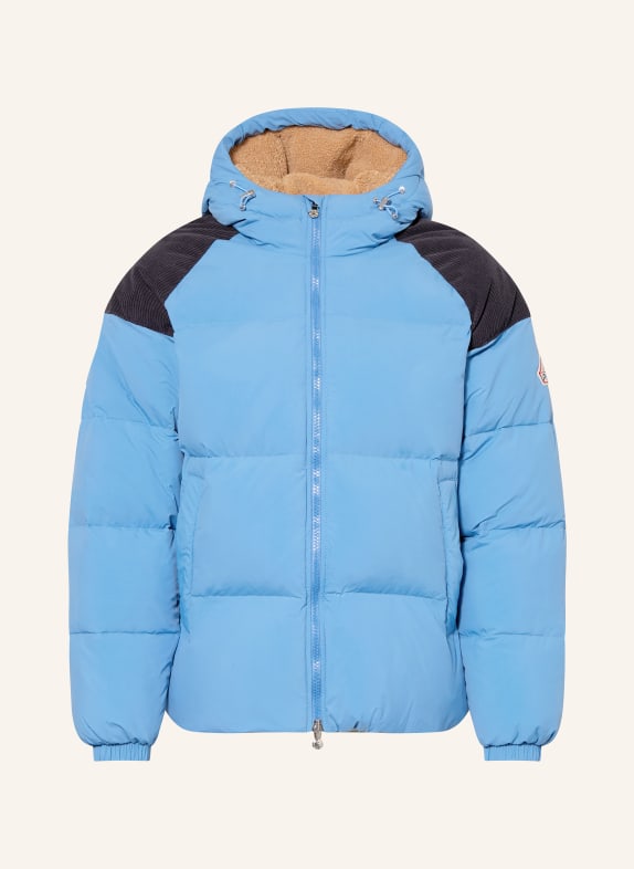 PYRENEX Daunenjacke RETRO STEN HELLBLAU