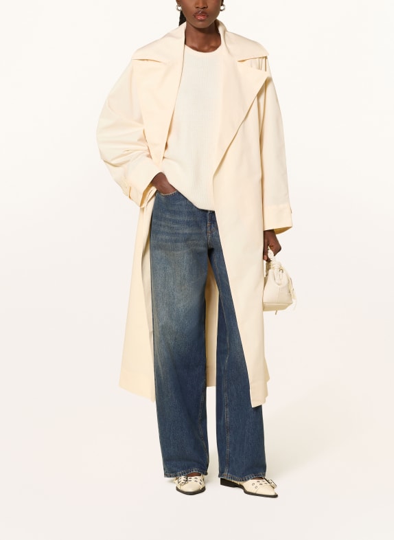 MRS & HUGS trench coat CREAM