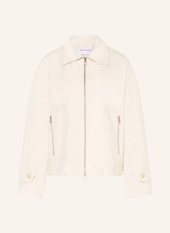 MRS & HUGS boxy jacket CREAM