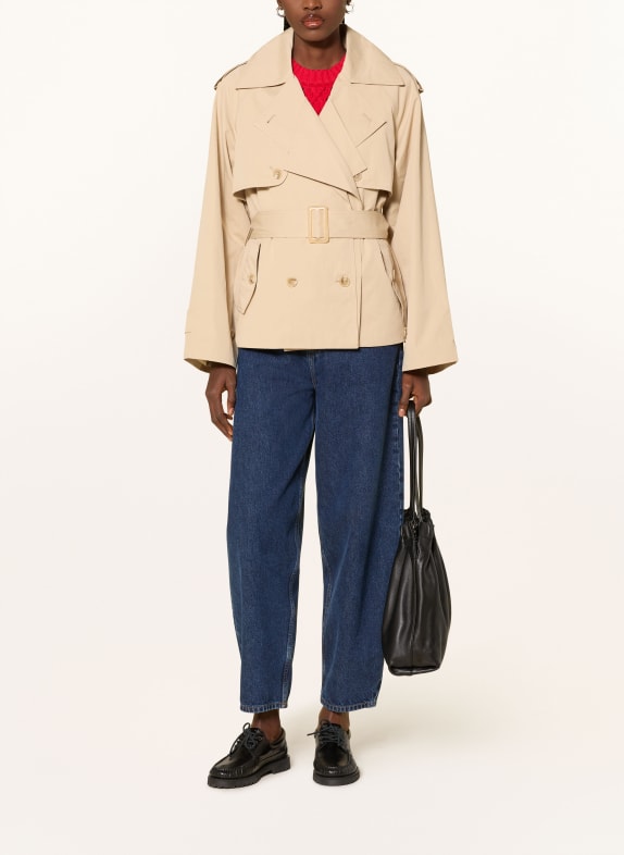 MRS & HUGS trench coat BEIGE