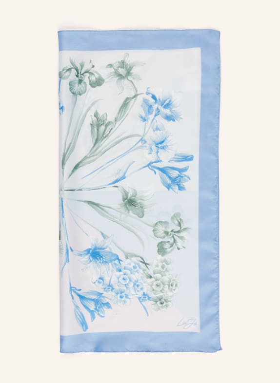 LIU JO Satintuch WEISS / GRÜN / HELLBLAU