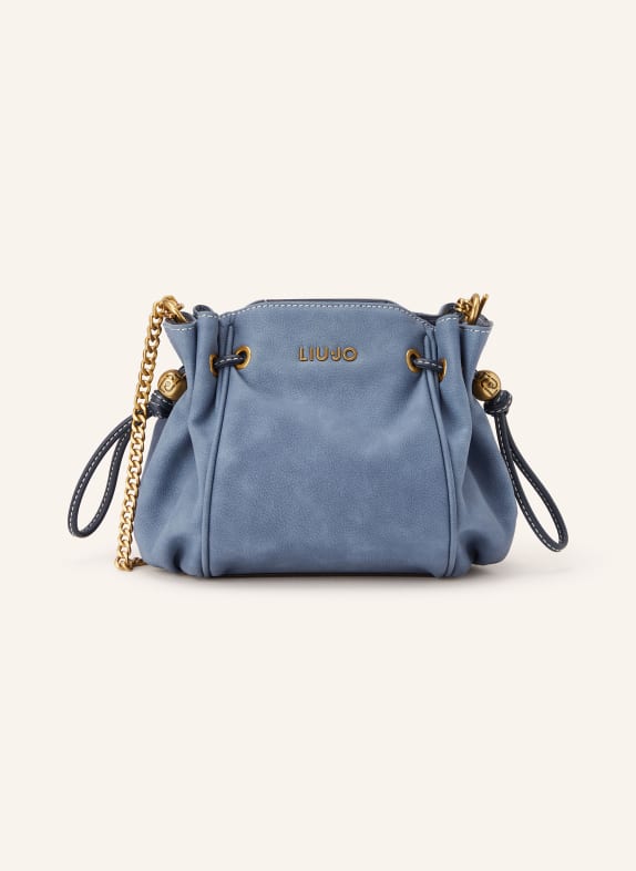 LIU JO Beuteltasche BLAU / GOLD