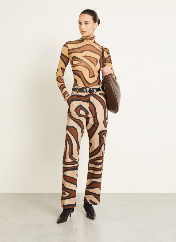 PUCCI broek COGNAC / BRUIN / ZWART