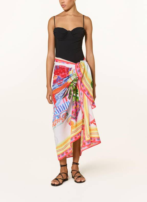 SEAFOLLY Pareo LA BOCA ROZE / GROEN / BLAUW