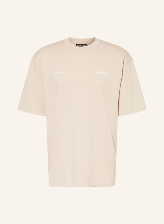 PEGADOR ERNEM T-shirt LIGHT BROWN / WHITE