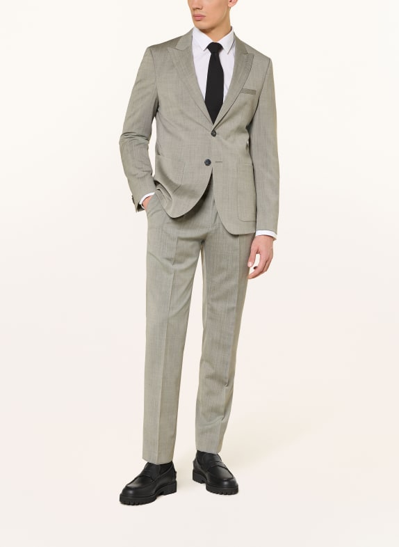 HUGO Pakbroek HESTEN Extra Slim Fit 389 Open Green