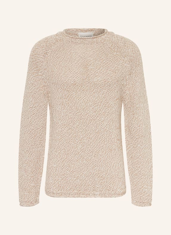 CLOSED Sweaters LIGHT BROWN / CREAM