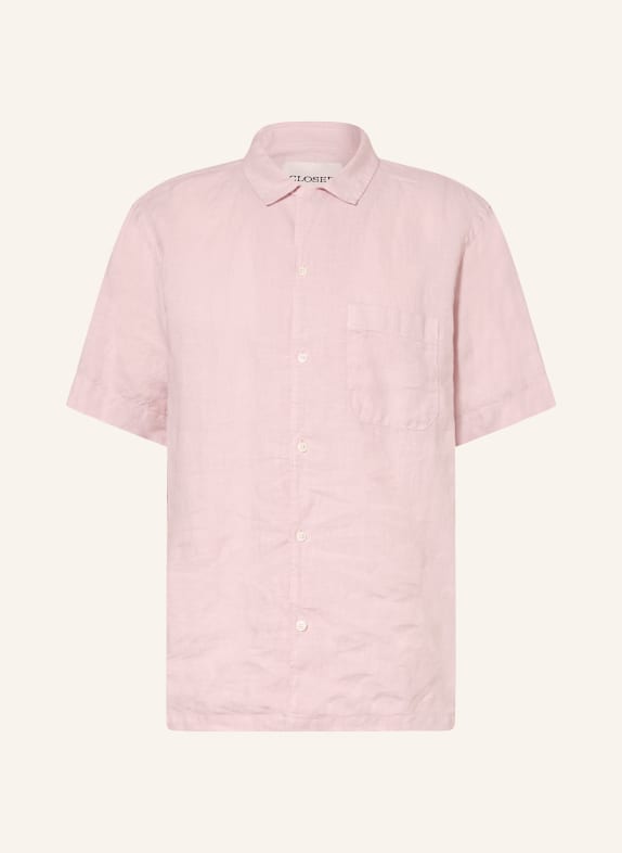 CLOSED Korte mouwen overhemd Comfort Fit van linnen ROSE CLAIR