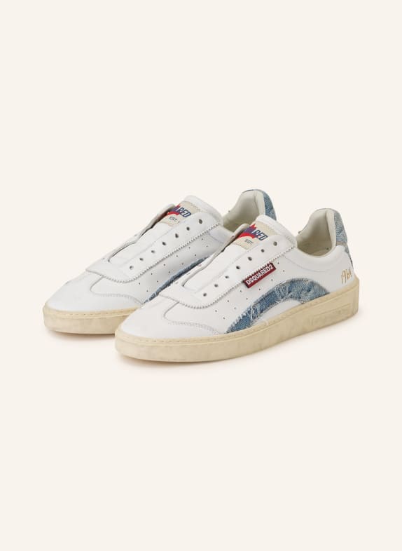 DSQUARED2 Sneaker WEISS / HELLBLAU