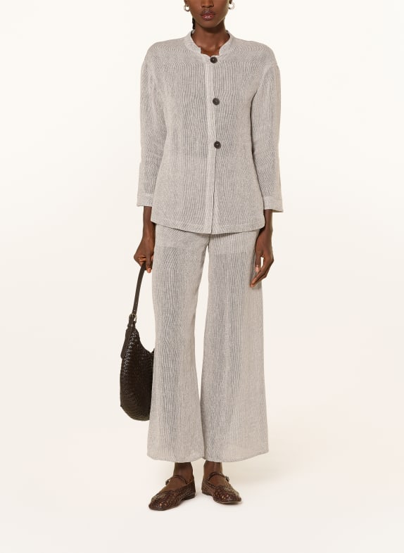 EMPORIO ARMANI Leinenjacke BEIGE