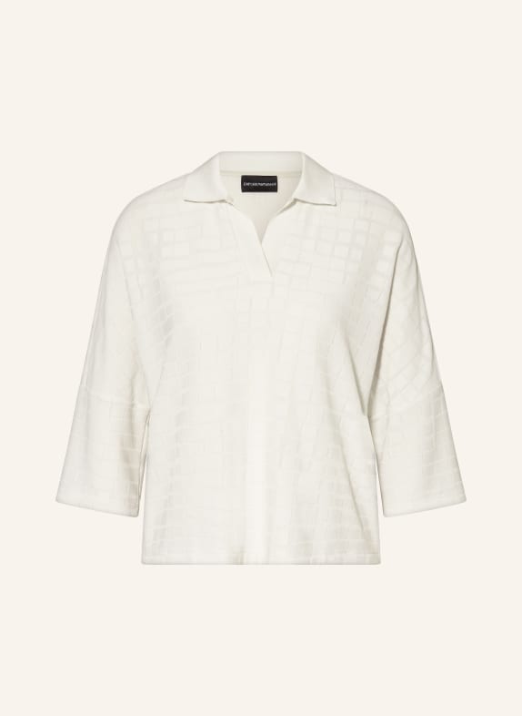 EMPORIO ARMANI blůza KRÉMOVÁ