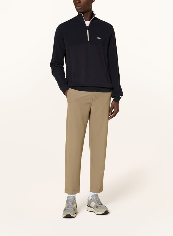 BOSS Troyer HYDRO DONKERBLAUW