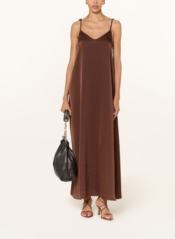 MRS & HUGS Abendkleid DUNKELBRAUN