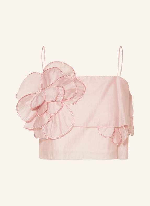 MRS & HUGS Krátký top RŮŽOVÁ