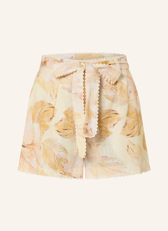 MRS & HUGS Leinenshorts ECRU / BEIGE / NUDE